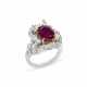 RUBY AND DIAMOND RING - фото 1