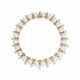 ROGER DOYLE CULTURED PEARL, DIAMOND AND ENAMEL NECKLACE - Foto 1