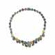 DIAMOND, COLOURED DIAMOND AND ENAMEL REVERSIBLE NECKLACE - photo 1