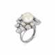MID-20TH CENTURY PEARL AND DIAMOND RING - фото 1