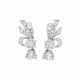 MID-20TH CENTURY DIAMOND RIBBON EARCLIPS - photo 1