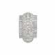 CARTIER ART DECO DIAMOND BROOCH - Foto 1