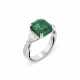 EMERALD AND DIAMOND RING - фото 1