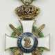 Sachsen: Albrechtsorden, 2. Modell (1876-1918), Ritterkreuz 1. Klasse mit Krone und Schwertern. - Foto 1