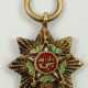 Marokko: Quissam-Alaouite-Orden, 1. Modell (1913-1926), Großkreuz Stern Miniatur. - photo 1
