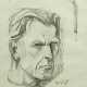 Dix, Otto (1891 - 1969): Selbstbildnis VII 1948 - Lithographie Druckprobe. - photo 1