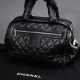 Chanel Tasche "Cocoon", schwarzes gestepptes Nappaleder, silberfarbene Hardware, Zwei-Wege-Reißverschluss, Reißverschlusstasche außen mit geprägtem "CC" Logo, innen bordeauxfarbenes Leder und Reißvers… - photo 1