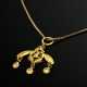 Gelbgold 750 Anhänger "Minoische Biene von Malia" (1,3g, 2,1x2,3cm) an Gelbgold 585 Venezianerkette (4,9g, L. 60cm) - photo 1 Gelbgold 750 Anhänger "Minoische Biene von Malia" (1,3g, 2,1x2,3cm) an Gelbgold 585 Venezianerkette (4,9g, L. 60cm) - photo 1