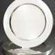 6 Schlichte Platzteller, Silber 925, 3041g, Ø 29,5cm, leichte Gebrauchsspuren - Foto 1