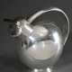 Cocktailkanne in Kugelform nach Bauhaus Vorbild, ägyptische Silber Punzen, 563g, H. 15cm, Gebrauchsspuren - photo 1