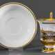 Biedermeier Ansichtstasse/UT "Bonn", Schney/Fürstenberg, Anf. 19.Jh., Mariage, H. 11,4cm - фото 1