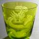 Hellgrünes Rotter Glas "Drache", am Boden sign. "R 90", Lübeck, H. 8cm - Foto 1
