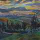 Heinsheimer, Fritz (1897-1958) „Süddeutsche Landschaft“, Öl/Malpappe, Prunkrahmen, 45,5x58cm (m.R. 56x68,5cm), kleine Löcher in den Ecken, leicht gewellt, kleine Defekte der Maloberfläche - фото 1