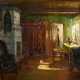 Ruths, Amelie (1871-1956) „Interieur einer Vierländer Stube“ 1911, Öl/Leinwand, u.r. sign./dat., verso auf Klebeetikett sign./bez., 52,5x70,5cm (m.R. 67,5x85,5cm), rest., Craquelé - photo 1