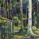 Mayrshofer, Max (1875-1950) "Waldblick" 1937, Aquarell, u.l. sign./dat., 16,3x12cm (m.R. 41,7x31,6cm), Provenienz: Slg. Gustav Bürger/ München - photo 1