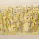 Bargheer, Eduard (1901-1979) "Cairo" 1966, Farblithographie, 58/120, u. sign./num., i.d. Platte sign./dat., PM ca. 34x48,5cm, BM 42x60cm (m.R. 53x73,5cm), min. Altersspuren - photo 1