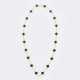 Van Cleef & Arpels. Langes Gold-Onyx Collier 'Alhambra 20 Motive'. - photo 1