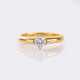 Juwelier Wempe. Brillant Solitär Ring. - photo 1