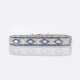 Art-déco Saphir-Diamant Armband. - photo 1