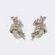 Paar Diamant Ohrringe. - photo 1