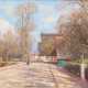 Friedrich Schwinge (Hamburg 1852 - Hamburg 1913). Dorfstraße. - photo 1