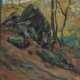 Hans Peter Feddersen (Westerschnatebüll 1848 - Kleiseerkoog 1941). Felsen im Taunus. - photo 1