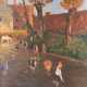 Fritz Overbeck (Bremen 1869 - Worpswede 1909). Badende Kinder in Aschersleben. - Foto 1