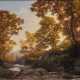 Valentin Ruths (Hamburg 1825 - Hamburg 1905). Flusslandschaft mit Mühle. - photo 1