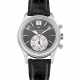 PATEK PHILIPPE. A PLATINUM AUTOMATIC ANNUAL CALENDAR FLYBACK CHRONOGRAPH WRISTWATCH WITH POWER RESERVE AND DAY/NIGHT INDICATION - photo 1