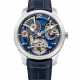 GREUBEL FORSEY. A VERY RARE AND EXCEPTIONAL SEMI-SKELETONISED LIMITED EDITION TITANIUM WRISTWATCH WITH INCLINED DOUBLE TOURBILLON AND FIVE-DAY POWER RESERVE - photo 1