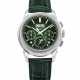 PATEK PHILIPPE. A RARE AND ATTRACTIVE PLATINUM PERPETUAL CALENDAR CHRONOGRAPH WRISTWATCH WITH MOON PHASES, LEAP YEAR AND DAY/NIGHT INDICATION - Foto 1