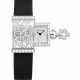 VAN CLEEF & ARPELS. A LADY`S 18K WHITE GOLD AND DIAMOND-SET RECTANGULAR WRISTWATCH - фото 1