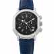 DANIEL ROTH. A STAINLESS STEEL CHRONOGRAPH AUTOMATIC WRISTWATCH WITH DATE - фото 1