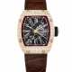 RICHARD MILLE. A RARE AND ATTRACTIVE 18K PINK GOLD AND DIAMOND-SET AUTOMATIC SEMI-SKELETONISED WRISTWATCH WITH SWEEP CENTRE SECONDS AND DATE - Foto 1 RICHARD MILLE. A RARE AND ATTRACTIVE 18K PINK GOLD AND DIAMOND-SET AUTOMATIC SEMI-SKELETONISED WRISTWATCH WITH SWEEP CENTRE SECONDS AND DATE - Foto 1