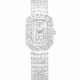 PIAGET. A MESMERISING 18K WHITE GOLD AND BAGUETTE-CUT DIAMOND-SET BRACELET WATCH - фото 1