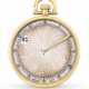 BREGUET. A RARE GOLD JUMP HOUR POCKET WATCH WITH ROTATING DIAL - фото 1
