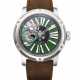LOUIS MOINET, LIMITED EDITION STAINLESS STEEL 'METROPOLIS MAGIC GREEN', REF. LM 45.10.31 - photo 1