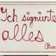 Ben Vautier. Ich signierte alles - photo 1