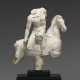 A WHITE MARBLE FIGURE GROUP OF TROILOS ON HORSEBACK - photo 1