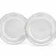 A PAIR OF GEORGE II SILVER SECOND COURSE DISHES FROM THE HILLSBOROUGH SERVICE - photo 1