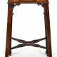 A GEORGE III MAHOGANY KETTLE STAND - photo 1