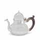 A QUEEN ANNE SILVER TEAPOT - photo 1