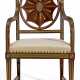 A RUSSIAN BRASS-MOUNTED MAHOGANY ARMCHAIR - photo 1