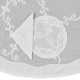 A SUITE OF ORGANZA APPLIQUE SCROLL TABLE LINENS - photo 1