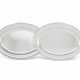A PAIR OF GEORGE III SILVER MEAT DISHES - photo 1