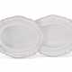 A PAIR OF GEORGE II ROYAL AMBASSADORIAL SILVER MEAT DISHES - photo 1