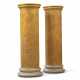 A PAIR OF SCAGLIOLA COLUMNS - Foto 1