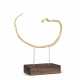 A GILT-BRONZE MODEL OF A SNAKE - photo 1