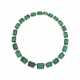 ANTIQUE GREEN PASTE RIVIÈRE NECKLACE - photo 1