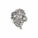 EARLY 19TH CENTURY DIAMOND FLOWER BROOCH - фото 1